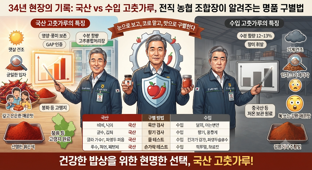 우리가 먹는 고춧가루의 불편한 진실