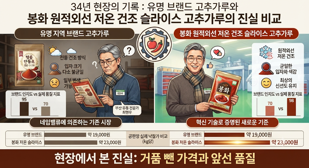 부산 납품 현장에서 겪은 에피소드 고추가루 전문가가 알아본 진짜 품질의 차이 1 산 납품 현장에서 겪은 에피소드