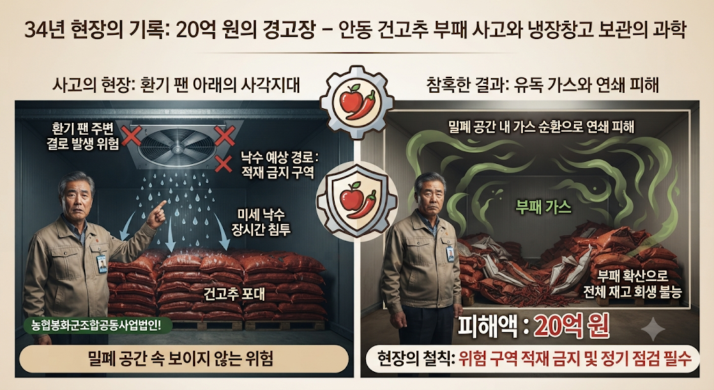 결로 낙수로 인한 20억 원 대형 사고
